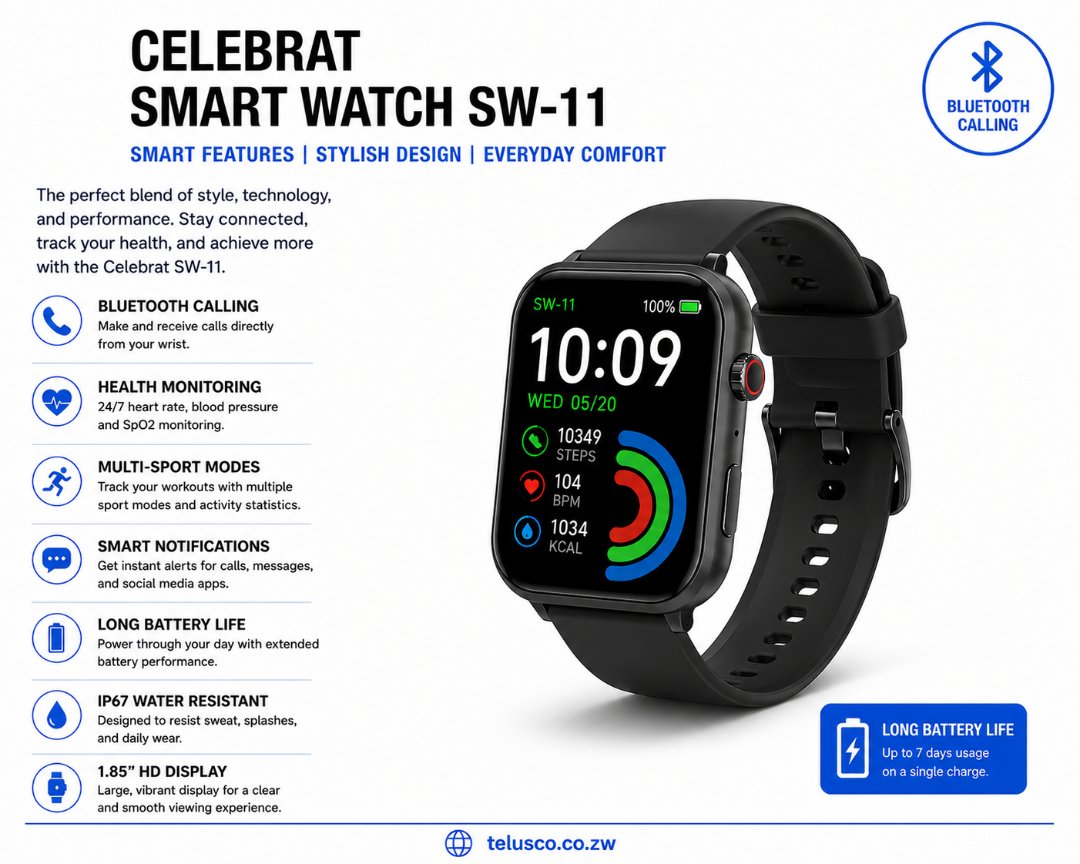 CELEBRAT SMART WATCH SW-11