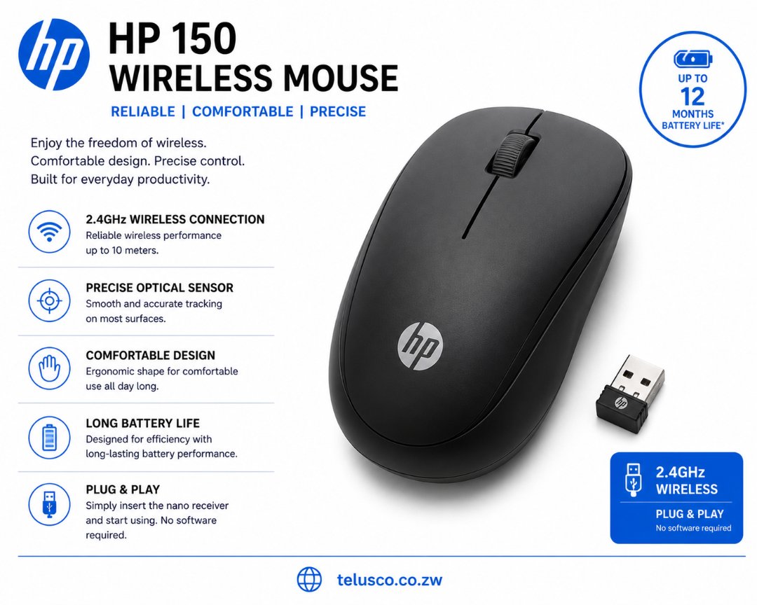 HP 150 WIRELESS MOUSE
