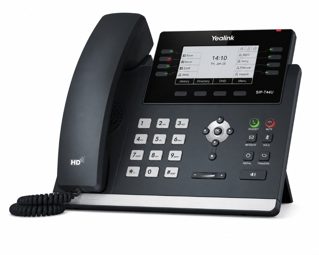 YEALINK ULTRA-ELEGANT GIGABIT IP PHONE SIPT44U